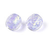 Handmade Foil Lampwork Beads Strands FOIL-T008-01C-3