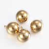 Ion Plating(IP) 304 Stainless Steel Sphere Charms X-STAS-H394-12G-1