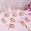 12Pcs Resin Pendants RESI-SC0001-91B-4