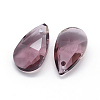Faceted Glass Pendants GLAA-F069-S-A07-2