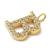 Ion Plating(IP) 304 Stainless Steel Micro Pave Cubic Zirconia Pendants STAS-Z107-03G-02-2