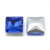 Pointed Back Glass Rhinestone Cabochons RGLA-T027-8x8mm-12-2
