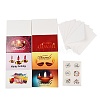 Rectangle Diwali Day Paper Greeting Card DIY-NH0010-01A-1