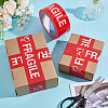 OPP Warning Packaging Tape Rolls AJEW-WH0060-25-4