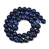Dyed Grade A Natural Lapis Lazuli Beads Strands GSR8mmC123-6