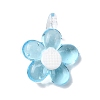 Handmade Lampwork Pendants LAMP-K043-02C-1