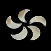 Moon Freshwater Shell Pendants SHEL-F001-12-1