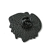 Black Alloy Brooches JEWB-G036-06-2