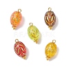 Transparent Acrylic Pendants PALLOY-JF04345-1