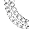 Aluminium Twisted Curb Chains CHA-YW0001-07S-1