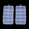 Plastic Bead Storage Containers CON-R008-01-2