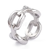 Unisex 304 Stainless Steel Finger Rings RJEW-K233-08-P-2