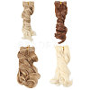 4Pcs 4 Colors High Temperature Fiber Doll Hairs DIY-GL0006-26-1