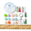 DIY Beaded Phone Charms Straps Keychain Making Kit DIY-FS0005-39C-4