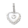 Natural Shell Pendants KK-N290-05P-1