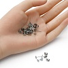 100Pcs 304 Stainless Steel Stud Earring Findings STAS-YW0001-43E-4