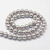 Shell Pearl Beads Strands BSHE-L026-05-6mm-2