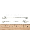 Rack Plating Brass Chain Extender X-FIND-T071-14P-3