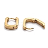 304 Stainless Steel Huggie Hoop Earrings STAS-J033-11A-G-3