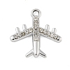Alloy Rhinestone Pendants PALLOY-P308-13P-1