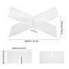 Acrylic Bookends OFST-WH0002-42-2
