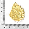 Plastic Imitation Pearl Pendants LS-STAS-P408-21A-G-3