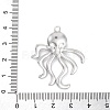 304 Stainless Steel Pendants STAS-S163-05B-P-3