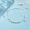 Adjustable Natural Rainbow Moonstone & Seed Braided Bead Bracelets BJEW-JB10181-01-2