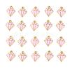 20Pcs Light Gold Alloy Enamel Charms ENAM-YW0001-36A-1