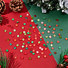 200Pcs 10 Color Two Tone 2-Hole Striped Seed Beads SEED-PH0001-54-4
