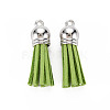 Faux Suede Tassel Pendant Decorations X-FIND-R095-018P-2