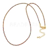 2MM Nylon Braided Cord Necklace Making MAK-A019-02G-24-1
