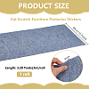 Polyester Anti Cat Scratch Furniture Protector Stickers AJEW-WH0609-395B-2