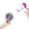 Fluffy Pom Pom Sewing Snap Button Accessories SNAP-TZ0002-B01-19