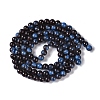 Baking Paint Glass Bead Strands GLAA-H031-01B-05-3