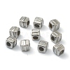 Tarnish Resistant 304 Stainless Steel European Beads STAS-H145-01I-P-2