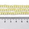 Electroplate Glass Bead Strands LS-EGLA-R015-4mm-26-3