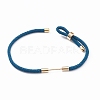 Braided Nylon Cord Bracelet Making MAK-A017-D01-05G-2