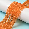 Transparent Glass Beads Strands EGLA-A035-T3mm-D05-2