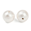 Compressed Cotton Pearl Beads WOVE-V001-A01-12mm-2