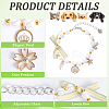 Adjustable Plastic Imitation Pearls Beads Pet Collars Necklaces AJEW-WH20017-48A-05-5