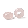Natural Rose Quartz European Large Hole Beads X-G-Q442-19-2