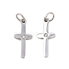 316 Surgical Stainless Steel Pendants KK-I612-08P-2