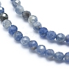 Natural Iolite/Cordierite/Dichroite Beads Strands X-G-G823-15-3.5mm-3