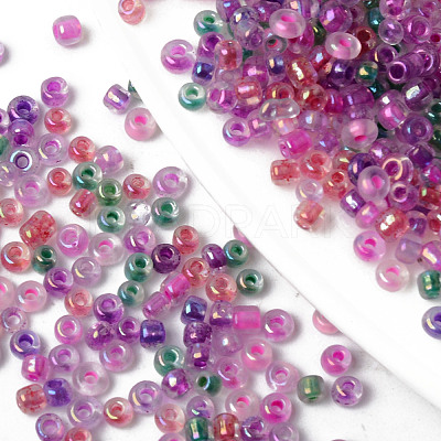 8/0 Glass Seed Beads SEED-R051-02B-01-1