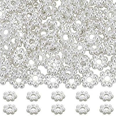 80Pcs 304 Stainless Steel Spacer Beads STAS-BBC0008-27D-P-1