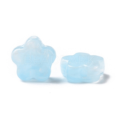 Opaque Acrylic Beads OACR-E014-13G-1