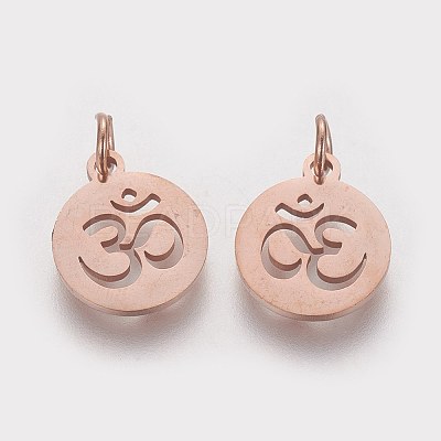 304 Stainless Steel Charms LS-STAS-Q201-T446R-1