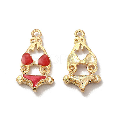 Alloy Enamel Pandants ENAM-K067-48KCG-02-1