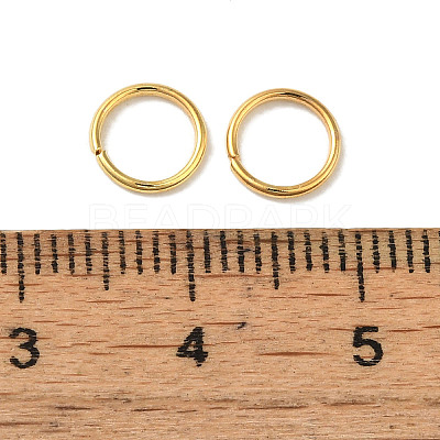 304 Stainless Steel Closed Jump Rings STAS-K285-05G-1